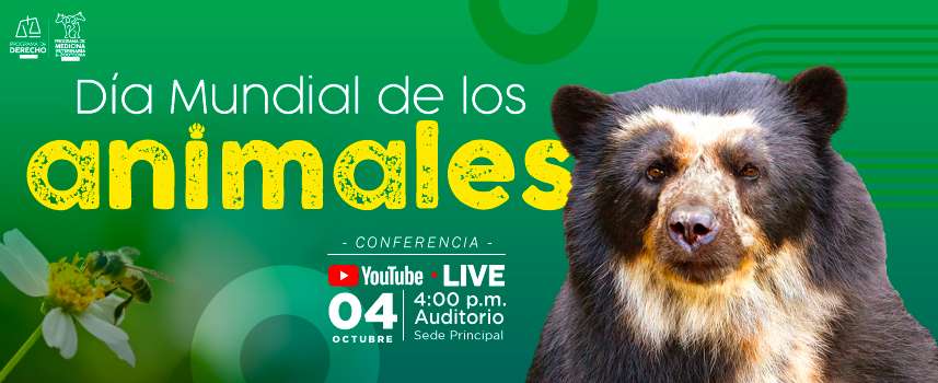 Abogado del oso ‘Chucho’ estará en la von Humboldt en conmemoración del día de los animales